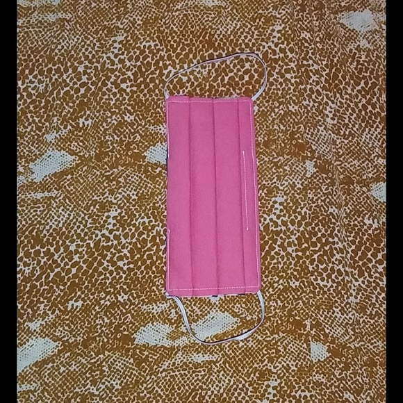 Acacia Mahalo cloth face mask fabric swimwear green pink peach hibiscus … - Picture 2 of 6